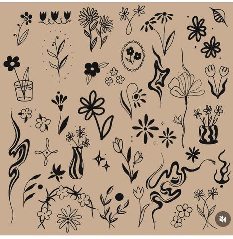 Plant Tattoo Filler Ideas, Random Filler Tattoos, Sticker Sleeve Filler, Small Flower Filler Tattoo, Tiny Gap Filler Tattoo, Tiny Filler Tattoos, Filler Tattoo Ideas Backgrounds, Sleeve Gap Fillers Tattoo Ideas, Small Filler Tattoo Ideas