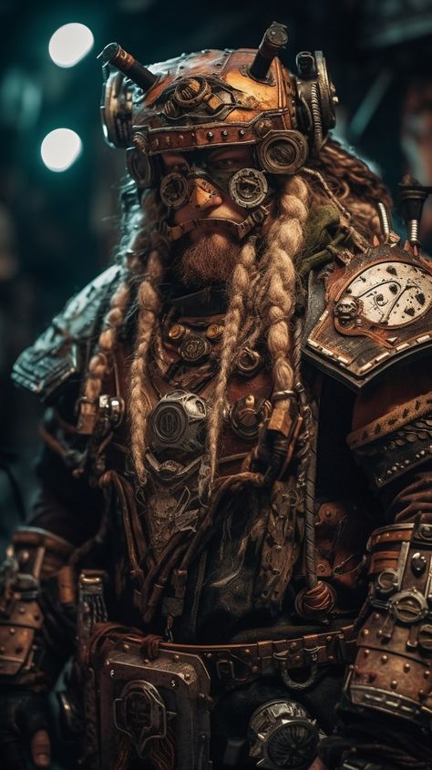 Steampunk Viking, Apocalyptic Character, Moving On Tattoos, Apocalypse Character, Post Apocalypse, Just Style, Creative Tattoos, Steam Punk, Post Apocalyptic