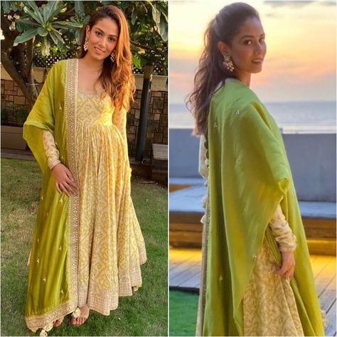 Mira Kapoor, Punit Balana, Mira Rajput, Ethnic Suit, Lehnga Dress, Kurti Designs Party Wear, Bollywood Style, Casual Day Outfits, Indian Designer Outfits