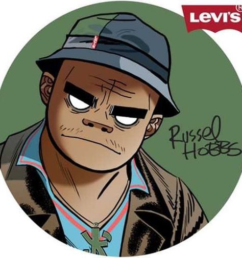 Russel Gorillaz, Murdoc Niccals, Best Characters, Russel Hobbs, Monkeys Band, Handmade Watch Strap, Jamie Hewlett, Gorillaz Art, Arte Grunge