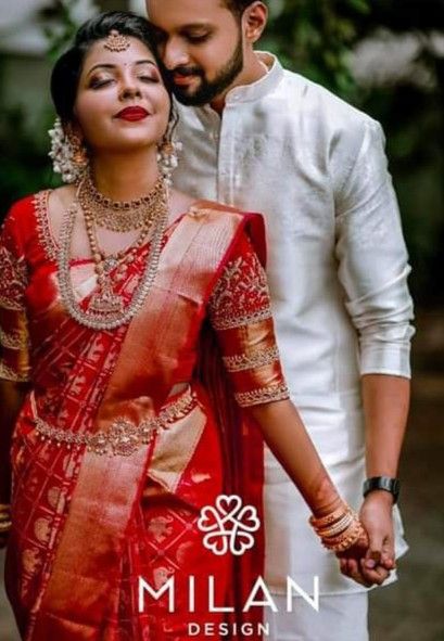 Hindu Wedding Photos, Marriage Poses, शादी की तस्वीरें, Indian Wedding Poses, Kerala Wedding Photography, Kerala Bride, Romantic Couple Poses, Indian Wedding Photography Couples, Couple Wedding Dress