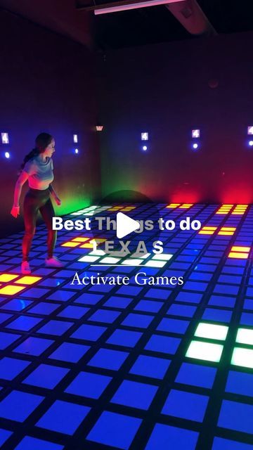 Yvette Arriaga | TEXAS TRAVEL on Instagram: "BEST THINGS TO DO IN TEXAS- FUTURISTIC GAMING EXPERIENCE IN DALLAS & HOUSTON!  Follow @theaustintourist for more!  @activategames is a futuristic, high-tech, live-action gaming experience putting you inside a video game. Test your physical and mental agility in various real-life challenges while competing with your friends. I loved it so much that I went to both locations in the same month! The MEGA GRID and LASER ROOM are worth a trip alone.  🎟️ $24.99 Mon-Thurs | $29.99 Fri-Sun -kids are welcome 📍 20225 Katy Fwy. Katy, TX 77450 (Houston area) 5013 W Plano Pkwy (Dallas)   Save and share this MUST DO activity to your Texas bucket list for a date, family outing, or night out. Have you been before?  . . . . #theaustintourist #texasblogger #visit Dallas Travel, Texas Bucket List, Fun Places To Go, Katy Tx, Texas Travel, Family Outing, Life Challenges, Houston Texas, Dallas Texas