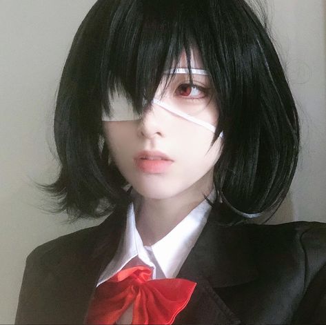 Cosplay Makeup Anime, L Cosplay, Makeup Anime, Cosplay For Women, Anime Cosplay Makeup, Anime Black Hair, Anime Black, Short Black Hairstyles, Cosplay Characters