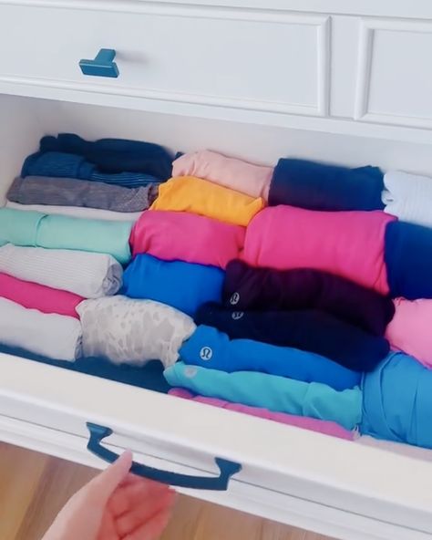 - credits to @livewella on tiktok Lululemon Drawer, Preppy Lululemon, Preppy Lifestyle, Room Redesign, Closet Organization, Room Inspo, Bedroom Decor, Drawers, Lifestyle