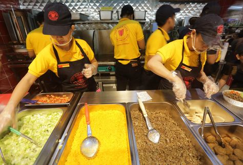 11 Things You Didn't Know About The Halal Guys Halal Guys, Halal Guys Chicken, Halal Cart Rice, Halal Cart Chicken And Rice, Halal Street Cart Chicken, Serious Eats Halal Chicken, Beef Gyro, Middle East Recipes, Top Secret Recipes