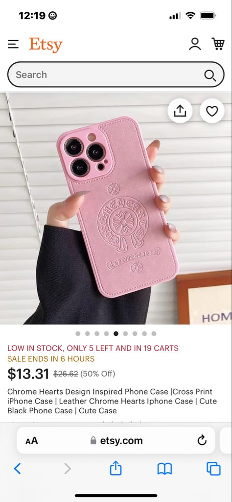 Chrome Hearts Phone Case, Pink Chrome Hearts, Metal Phone Case, Iphone Pink, Pink Chrome, Pink Phone, Pink Iphone Cases, Pink Phone Cases, Pink Iphone