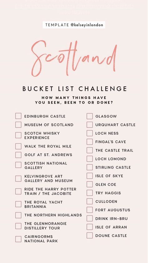 Scotland Bucket List Challenge Edinburgh Bucket List, Vegan Haggis, Scotland Bucket List, Bucket List Challenge, Ireland Bucket List, London Bucket List, List Challenges, Scotland Trip, Visit Scotland