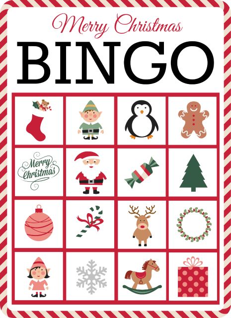 Free Christmas Bingo Printable cards- 10 in the set. Each feature easily recognizable holiday graphics- perfect for younger kids or older. Free Christmas Bingo, Christmas Bingo Printable, Christmas Bingo Game, Christmas Bingo Cards, Free Bingo Cards, School Christmas Party, Presente Diy, Christmas Bingo, Bingo Cards Printable