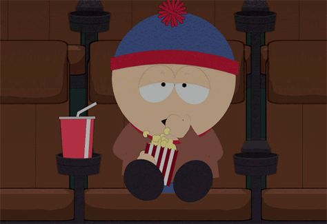 south park popcorn GIF - Find & Share on GIPHY South Park Gif Pfp, South Park Gif, Beer Emoji, Scott Malkinson, Jon Cozart, South Park Episodes, Angry Dog, Style South Park, North Garden