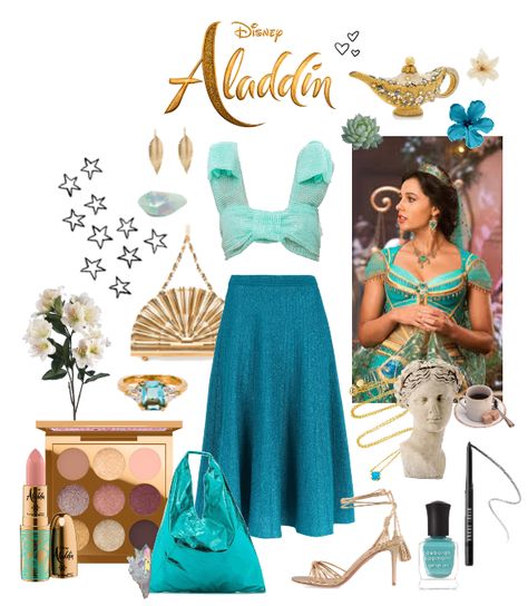 Princess Jasmine Outfit | ShopLook Princess Jasmine Outfit, Jasmine Outfit, Jasmine Halloween Costume, Disney Princess Inspired Outfits, Disney Character Outfits, Princess Jasmine Costume, Princess Inspired Outfits, Disney 2023, Cocktail Party Outfit