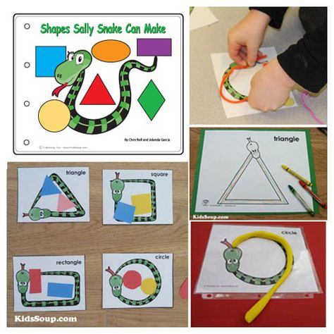 Sally Snake Preschool Shapes Activities and Games Desert Preschool Activities, Snake Preschool, Desert Preschool, Jungle Preschool, Hibernation Preschool Theme, Preschool Pets Unit, Rainforest Preschool, Preschool Activities Crafts, Hibernation Preschool