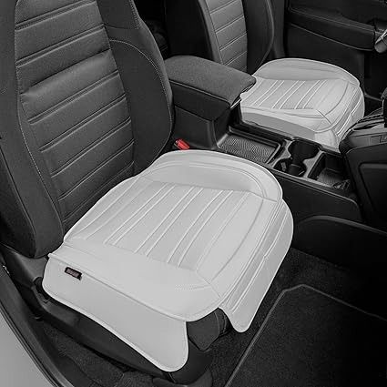 Amazon.com: Motor Trend Seat Covers for Cars Trucks SUV, Faux Leather 2-Pack White Padded Car Seat Covers with Storage Pockets, Premium Interior Car Seat Cover Interior Car, Car Upholstery, Car Seat Cover, Car Seat Covers, Car Covers, Seat Covers, Carseat Cover, Seat Cover, Car Seat