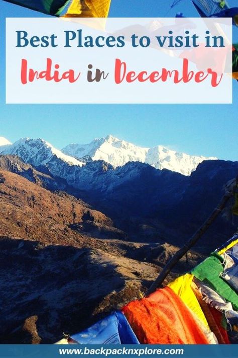 Best places to visit in December 2019 in India. Click to know which places feature on our list and Why! Plan your December holidays accordingly. India Vacation Places To Visit, Best Countries To Visit In December, Places To Visit In India In December, India Visiting Places, South India Travel Bucket Lists, Places To Visit In December, Places To Visit In India, India Vacation, Weather In India