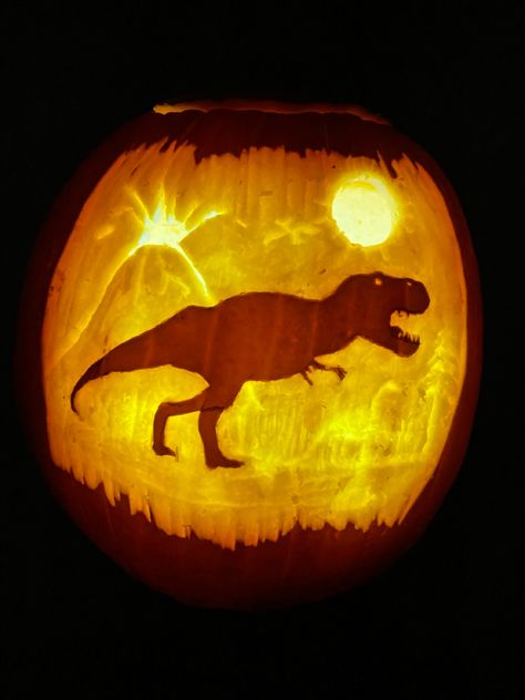 Pumkin Carving Dinosaur, Easy Dinosaur Pumpkin Carving, Dino Pumpkin Carving, Pumpkin Carving Dinosaur, Dino Pumpkin Carving Ideas, Dinosaur Pumpkin Carving, Dinosaur Lantern, Pumpkin Carving Stencils Easy, Pumpkin Carving Ideas Easy