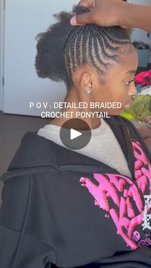 Cute Crochet Hairstyles, Crochet Ponytail, Braided Crochet, High Bun Hairstyles, Crochet Braid Styles, High Bun, Cool Braid Hairstyles, Cool Braids, Crochet Braids