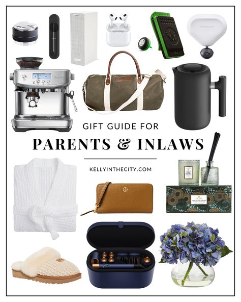 This week, I’m continuing on the gift guide train with a few gift ideas for your parents or in-laws. I love my in-laws and feel very grateful for them. We’re actually doing Thanksgiving at their place this year and heading to visit them the day after Christmas for a week. Over the years, I’ve learned the key to gifts is finding a balance between fun and practical. In Laws Gift Ideas, The Day After Christmas, Parents In Law, Monogrammed Duffle Bag, Kelly In The City, Law Christmas, Canvas Duffle Bag, Coffee Games, In Law Gifts