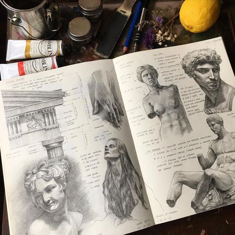 Pencil Drawing For Beginners, Greek Architecture, Istoria Artei, A Level Art Sketchbook, Art Diary, Drawing For Beginners, Arte Sketchbook, Wow Art, Greek Art