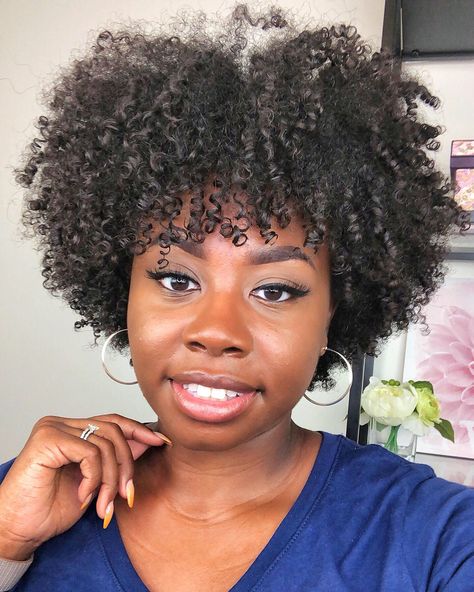 Check out my natural hair tutorial on this wash and go on my YouTube channel! Middle Part Wash And Go Natural Hair, Natural Hair Wash And Go, Hair Shapes, Clay Hair Mask, Natural Hair Wash, Natural Haircuts, Curly Hair Overnight, Awesome Hairstyles, Natural Hair Products