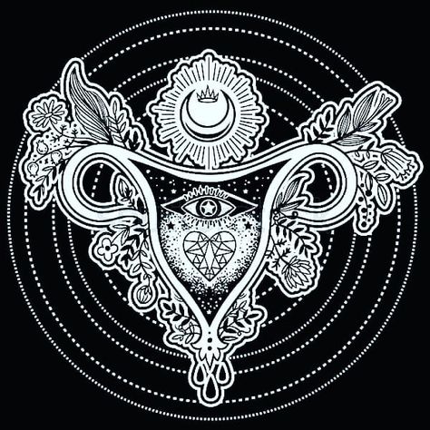 One thing that every human being has in common.... We all came out of someone's uterus.  What a strange and special organ.... the only… Ovary Art, Uterus Tattoo, Goddess Art, Drawing Inspo, Tickled Pink, Human Being, Tattoo Inspo, Creative Expressions, Ancient Art