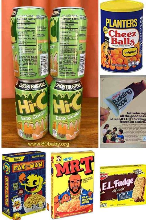 30 childhood foods from the 80s Share on facebook Facebook Share on twitter Twitter Share on linkedin LinkedIn Share on pinterest Pinterest Share on reddit Reddit Share on whatsapp WhatsApp Back in the ’80s, the grocery stores’ staples were a lot different from what we see today. The world has massively evolved in the last …
  30 childhood foods from the 80s Read More »
The post 30 childhood foods from the 80s appeared first on 80s baby. 1980s Food, 80s Food, Original Ghostbusters, Juice Carton, Pudding Pop, Fruit Roll, Fruit Roll Ups, Hot Pockets, Cheez It