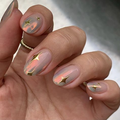 Mystic Nail Art, Mystical Nail Designs, Mystical Nails, Mystic Nails, Winter Nail Art Designs, Silver Nail Designs, Boho Nails, Fantasy Nails, Subtle Nails