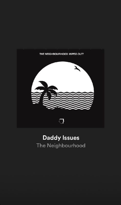 Daddy Issue The Neighborhood Song, The Neighborhood Spotify, Daddy Issue The Neighborhood Spotify, The Neighbourhood Songs, Music Covers, The Neighborhood, The Weeknd, I Don T Know, Retro Poster