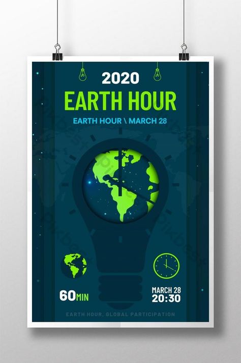 Earth Hour Poster Design, About Earth, Earth Hour, Infographic Design Layout, Motion Design Video, Design Video, Design Image, Event Ideas, Psd Free Download