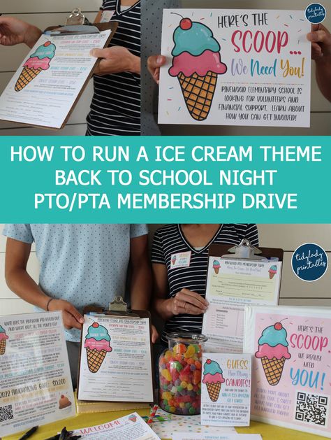 Pta Membership Contest Ideas, Teacher Pta Membership Drive, Back To School Open House Themes, Meet And Greet Themes, Ptsa Membership Drive, How To Get Parents To Join Pta, Pta Back To School Ideas, Pta Display Board, Pto Membership Drive Ideas