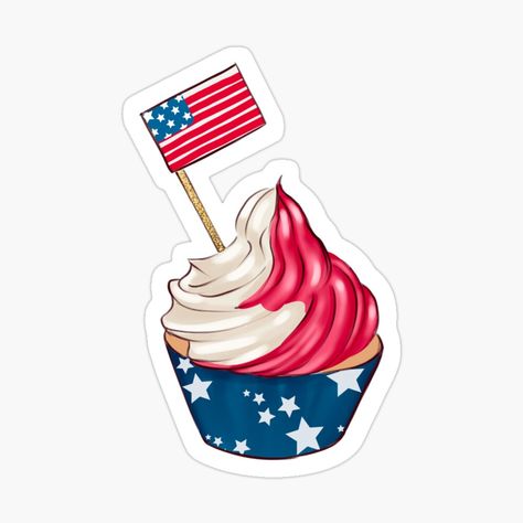 4th Of July Stickers, July Stickers, Star Spangled, Beautiful Stickers, July 4th, Fourth Of July, Independence Day, Sticker Design, 4th Of July