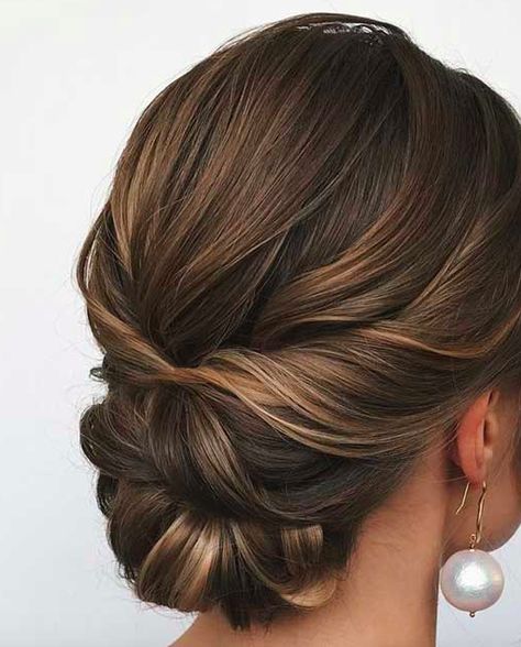 Easy Trendy Hairstyles, Wedding Hair Up, Guest Hair, Mother Of The Bride Hair, Bridal Hair Updo, Peinados Recogidos, Best Wedding Hairstyles, Wedding Hair Inspiration, Low Bun