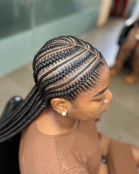 Hair Braid Designs, Cornrows Natural Hair, Cornrows Braids For Black Women, Big Box Braids, Big Braids, Vacation Hairstyles, Big Box Braids Hairstyles, Happy New Week, Braided Cornrow Hairstyles