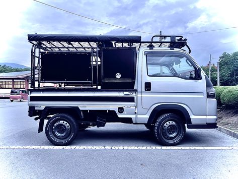 Honda Acty Truck Custom, Honda Acty Truck, Acty Truck, Honda Acty, Small Vehicles, Mini Truck, Mini Trucks, Small Cars, Jdm