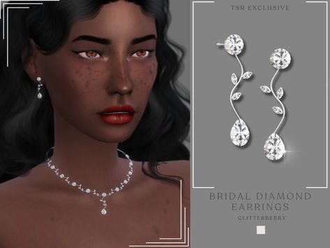 Bridal Diamond Earrings, Royal Accessories, Heart Nose Rings, Diamond Jewlery, 4 Earrings, Emerald Earrings Drop, Forward Helix Piercing, Crystal Teardrop Earrings, Sims Games