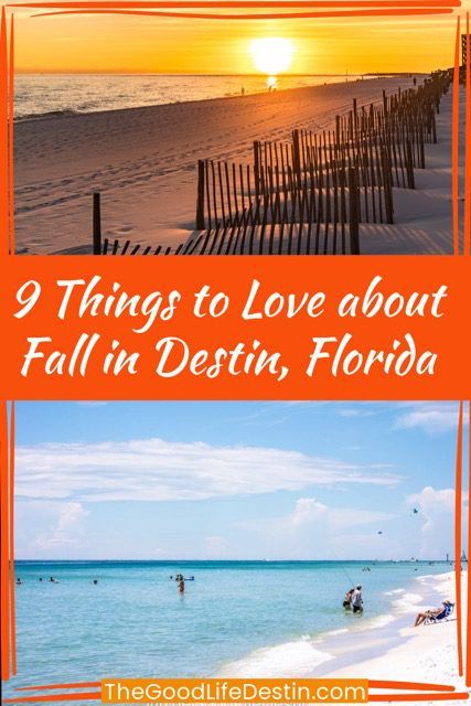 Beautiful weather, spectacular sunsets, less crowds, fun festivals--What's not to love about Fall in Destin? Here's my guide to all the best of the season Southern Usa, Sunrises And Sunsets, Okaloosa Island, Boat Parade, Beach Bonfire, Senior Trip, Tourist Guide, Fireworks Show, Miramar Beach