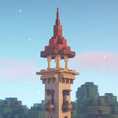 Minecraft Tutorial on Instagram: "Beautiful medieval tower in the middle of a wheat field built by @typfacemc 🌾 . Follow me for more ⛏️ . . . . #minecraft #viral #mcpe #mcjava #popular #viral #minecraftbuildideas #minecraftmedieval #minecraftinstagram" Tower Minecraft Ideas, Minecraft Wheat Field, Minecraft Medieval Tower, Medieval Tower, Build Inspiration, Minecraft Medieval, Wheat Field, Minecraft Crafts, Minecraft Tutorial