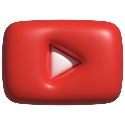 Youtube 3D social networks logo icon Youtube 3d Icon, Youtube 3d Logo, Youtube Logo Png Transparent, Youtube Logo Aesthetic, 3d App Icons, Youtube Logo Png, Bubble Icon, Fertility Tracker, 3d Logos