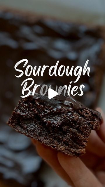 Amy Coyne | Sourdough recipes & help with your bakes on Instagram: "These brownies. They are incredible. So fudgy. So chocolatey. Rich and just downright delicious. Use your sourdough discard in this brownie recipe - whether you’re looking to use it up or enhance the brownies with flavor, you’re going to love this recipe. 

Share this with a friend and grab the recipe on my website: https://amybakesbread.com/fudgy-sourdough-brownies/ (link in profile) or comment “LINK” and I’ll send it to you.

#sourdough #sourdoughdiscard #sourdoughbaking #sourdoughstarter #discardrecipes" Healthy Baking Recipe, Sourdough Discard Brownies, Discard Brownies, Brownie Healthy, Baking Recipes Healthy, Sourdough Starter Discard Recipe, Vegan Baking Recipes, Sourdough Starter Recipe, Fudge Brownie