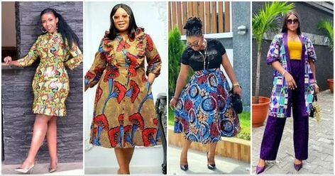 Ankara Dress Styles 2020, Latest Ankara Dresses, Ankara Styles For Women, African Attire Dresses, Stylish Gown, Ankara Short Gown Styles, Ankara Long Gown Styles, African American Fashion, Ankara Skirt And Blouse