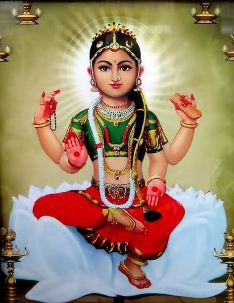 Bala Tripura Sundari Devi Hd, Lord Durga, Aadi Shakti, Saraswati Goddess, Durga Images, Shakti Goddess, Lakshmi Images, Lord Murugan, Lord Ganesha Paintings