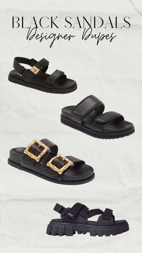 Puffy Sandals Outfit, Dad Sandals Outfit Black Women, Dad Sandals Outfit Women, Chunky Black Sandals Outfit, Black Chunky Sandals Outfit, Dad Sandals Outfit, Chunky Sandals Outfit, Black Sandals Outfit, Chanel Dad Sandals