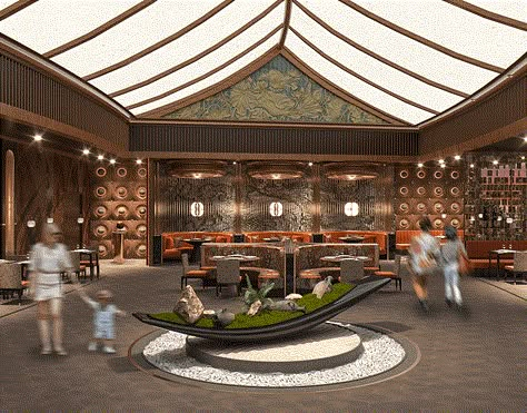 Museum Reception Design, Vietnam Restaurant Design, Museum Design Interior, Resort Reception Lobby, Lobby Bar Design, Modern Tropical House Interior, Hotel Reception Design, Reception Restaurant, Resort Reception