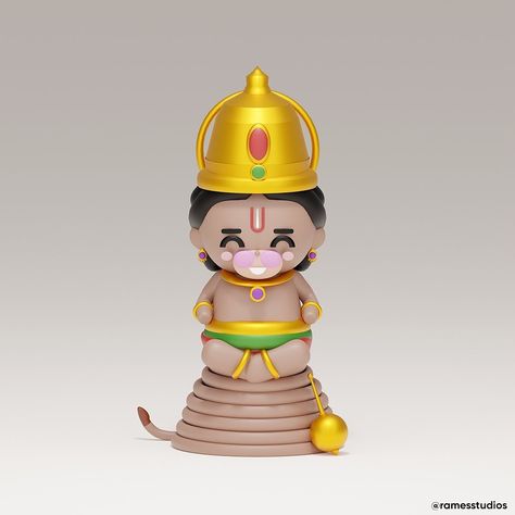 Hanuman Ji Clay Art, Hanuman Clay Art, Cute Hanuman, Hanuman Chalisa Mantra, Clay Art Work, Bal Hanuman, Delta Design, God Hanuman, Hanuman Ji Wallpapers