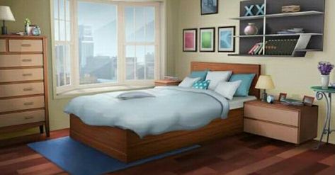 Google/pinterest/youtube Gacha Life Bedroom Background, Gacha Life Bedroom, Gacha Bedroom, Fancy Apartment, Mansion Bedroom, Fancy Bedroom, Casa Anime, Episode Interactive Backgrounds, Bedroom Background