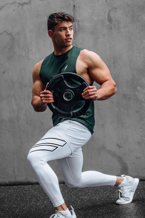 Gym Poses Women, Mens Fitness Photoshoot, Sportswear Photoshoot, Mens Activewear Fashion, Athletic Photoshoot, Male Fitness Photography, Gym Poses, Workout Photoshoot, Gym Photography