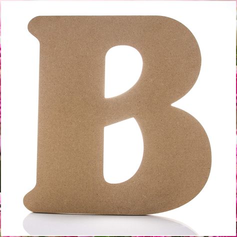 JoePaul's Crafts Large Wooden Letters - 12" - B - Premium Unfinished Wood Letters for Wall Decor (12 inch , B) Wine Cork Diy Wedding, Letters For Wall Decor, Letters For Wall, Large Wooden Letters, Wine Cork Diy, Cork Diy, Wall Letters, Baby Wall, Craft Packaging