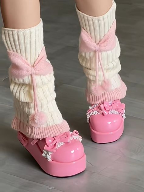 Cute Core Shoes, Cute Legwarmers, Silly Clothes, Fairy Shoes, Pretty Shoes Sneakers, Cute Shoes Heels, Kawaii Shoes, Shoes Outfit Fashion, Pretty Princess