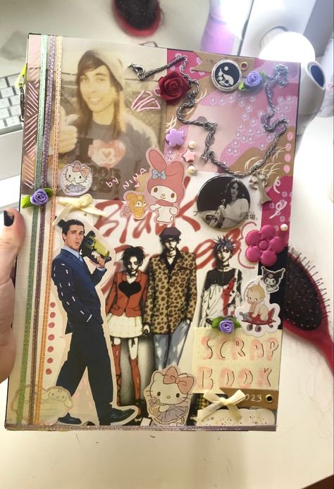 #journal #scrapbook #sketchbook #aesthetic #explore #explorepage Messy Journal, Aesthetic Zine Ideas, Edgy Journal Aesthetic, Grunge Journal Aesthetic, Messy Journal Aesthetic, Trash Journal, Journal Aesthetic Messy, Sketchbook Pages Messy, Vision Journal Ideas