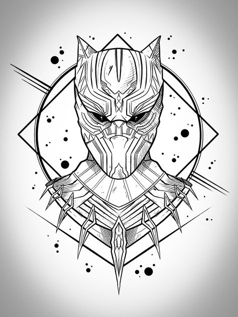 Tattoo Lines, Atlas Tattoo, Marvel Art Drawings, Avengers Drawings, Comic Tattoo, Panther Art, Marvel Tattoos, Temecula California, Geek Tattoo