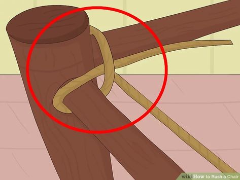 How to Rush a Chair: 15 Steps (with Pictures) - wikiHow Weaving A Chair Seat, Chair Macrame Diy, Woven Chair Seat Diy, Weave Chair Seat Diy, Rope Chair Diy, Rocking Chair Redo, Chair Weaving, Outdoor Furniture Makeover, Patio Furniture Makeover