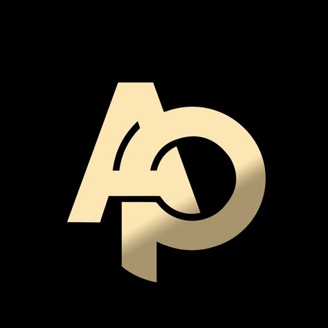 Abstract first letter AP & PA minimally impressive professional logo design template. Gold and Black Vector Letter Logo. A P Logo, P Logo Design, P Logo, Professional Logo Design, Logo Design Template, Professional Logo, Letter Logo, Design Template, Stock Vector